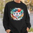 Usa 2024 Go United States Sport Usa Team 2024 Usa Sweatshirt Gifts for Him