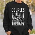 Utv Side By Side Couples Therapy Sweatshirt Gifts for Him