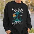 Vacaciones Familiaresintage En Costa Rica Playa Puraida Camisa de entrenamiento Regalos para él
