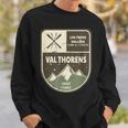 Val Thorens Les Trois Vallées Savoie France Vintage Sweatshirt Geschenke für Ihn