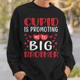 Valentines Day Cupid Is Promoting Me To Big Brother Toddler Sweatshirt Gifts for Him