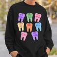 Valentines Dentist Dental Hygienist Tooth Candy Conversation Sweatshirt Gifts for Him