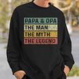 Vatertag Papa Father Day Männer Herren Papi Kinder Sweatshirt Geschenke für Ihn