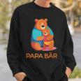 Vatertagater Sohn Tochter Sohn Papa Bär Kapuzenjacke Sweatshirt Geschenke für Ihn