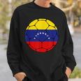 Venezuela Soccer Ball Flag Jersey Futbol Venezuela Football Sweatshirt Gifts for Him