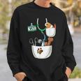 Vet Tech Animal Friends Sweatshirt Geschenke für Ihn