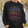 Vintage 1954 Limited Edition 70 Year Old 70Th Birthday Sweatshirt Gifts for Him