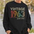 Vintage 1963 61 Year Old 61St Birthday For Women Sweatshirt Gifts for Him