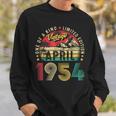 Vintage 70Th Birthday April 1954 70 Birthday Men Sweatshirt Gifts for Him