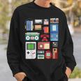 Vintage 90S Technology Old Gadgets Sweatshirt Geschenke für Ihn