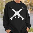 Vintage Ak-47 Auto Assault Rifle Gun Rights 2Nd Amendment Sweatshirt Gifts for Him