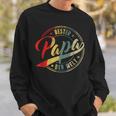 Vintage “Bester Papa Der Welt” Retro Father's Day Sweatshirt Geschenke für Ihn