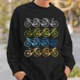 Vintage Bikes Biker Retro Bicycle Cycling Xmas Sweatshirt Geschenke für Ihn