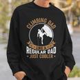 Vintage Climbing Dad Bouldering Climber Rock Climbing Dad Sweatshirt Geschenke für Ihn