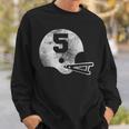 Vintage Football Jersey Number 5 Player Number Sweatshirt Gifts for Him