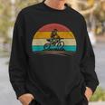 Vintage Motocross Dirt Bike Retro 70S Distressed Enduro Sweatshirt Gifts for Him