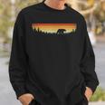 Vintage Nature Wildlife Animal Bear Trees Outdoor Forest Sweatshirt Gifts for Him