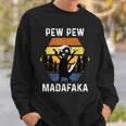 Vintage Pew Pew Madafakas Pew Skunk Sweatshirt Gifts for Him