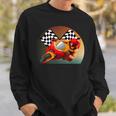 Vintage Retro Style Motorbike Moto Gp Sport Racing Fan Sweatshirt Gifts for Him