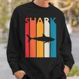 Vintage Shark Retro For Animal Lover Shark Sweatshirt Gifts for Him