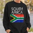Vintage South Africa African Flag Pride Sweatshirt Gifts for Him