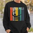 Vintage Style Water Polo Silhouette Water Polo Sweatshirt Gifts for Him