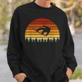 Vintage Sun Snowboard For Snowboarders Sweatshirt Geschenke für Ihn