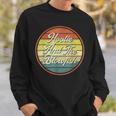 Vintage Vibes Hooties Musician Blowfish Retro Rock Summer Sweatshirt Gifts for Him