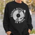 Vinyl Records Dj Records Retro Sweatshirt Geschenke für Ihn