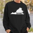 Virginia Love Hometown State Pride Sweatshirt Gifts for Him
