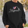 Virginia Lover Virginia Pride Love Virginia Sweatshirt Gifts for Him