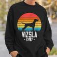 Vizsla Hund Papa Papa Für Eltern Sweatshirt Geschenke für Ihn