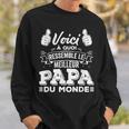 Voici À Quoi Ressemble Un Meilleur Papa Du Monde Sweater e Cadeaux pour lui