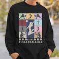 In My Volleyball Era Retro Vintage Volleyball Sport Game Day Sweatshirt Gifts for Him