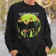 Weezer Green Album Circle Sweatshirt Gifts for Him
