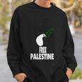 West Bank Middle East Peace Dove Olive Branch Free Palestine Sweatshirt Gifts for Him