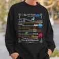 I Will Read Books On A Boat & Everywhere Reading Sweatshirt Gifts for Him