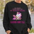 Witziges Einhorn Sweatshirt: Toll Menschenschubsen, Ideal für Einhornfans Geschenke für Ihn