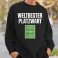 Worlds Best Platzwart Greenkeeper Football Pitch Sweatshirt Geschenke für Ihn