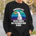 Zuhause Ist Wo Die Seagulls Das Fischbrötchen Klauen Moin Moin S Sweatshirt Geschenke für Ihn