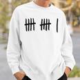 11Th Birthday Outfit 11 Years Old Tally Marks Anniversary Sweatshirt Gifts for Him