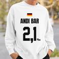 Andi Bar Sauftrikot X Malle Party Trikot Deutschland Sweatshirt Geschenke für Ihn