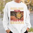 Averill Park New York Usa Flag Independence Day Sweatshirt Gifts for Him