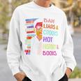Ban Liars And Crooks Not History And Book Sweatshirt Gifts for Him