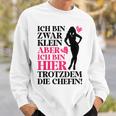 Beste Chefin Hier Sweatshirt Geschenke für Ihn