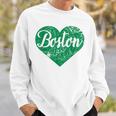Boston Heart Sweatshirt Gifts for Him