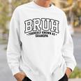 Bruh Formerly Known As Grandpa Cool Father Father's Day Sweatshirt Gifts for Him