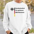 Bundesinstitut Für Gottlosen Mischkonsum Gottloser Ironie Sweatshirt Geschenke für Ihn