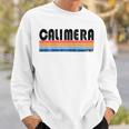 Calimera Italia Retro 70S 80S Style Manga Larga Camisa de entrenamiento Regalos para él