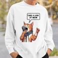 Cat Singing Sweatshirt Gifts for Him